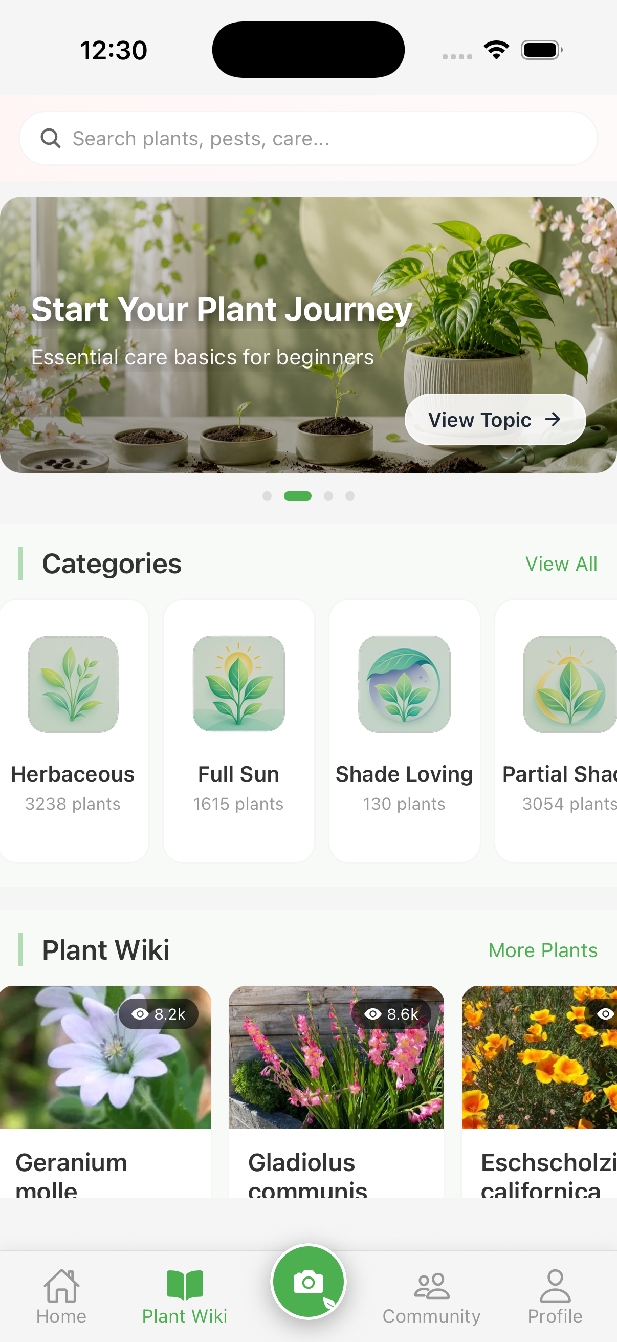FoliagePal plant encyclopedia
