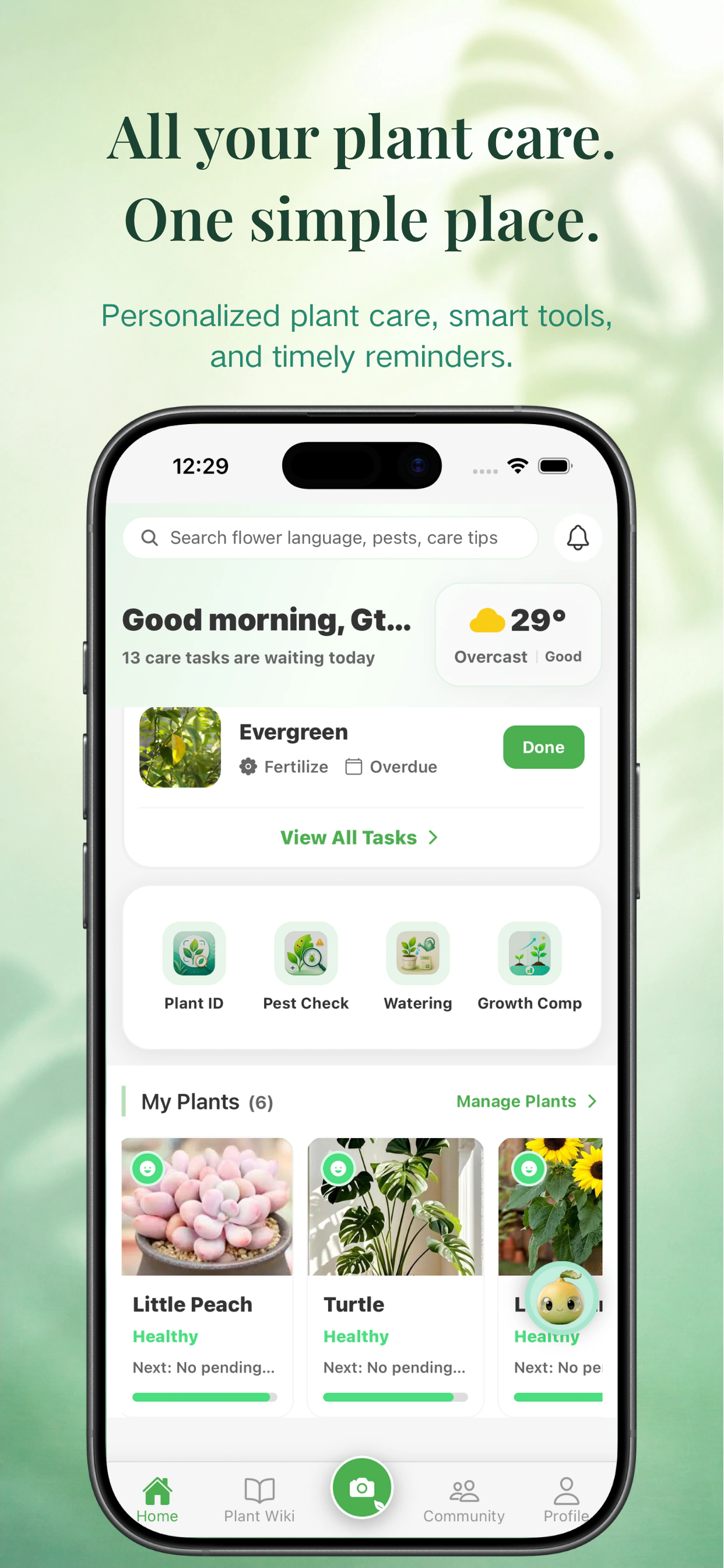 FoliagePal — Plant identification camera