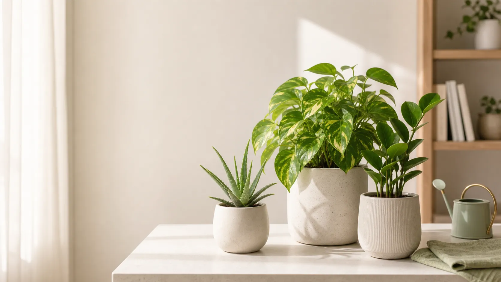 Illustration for the Setting Up Your First Apartment Plant Station: Light, Drainage, Floor Protection, and a Weekly Check Routine care guide