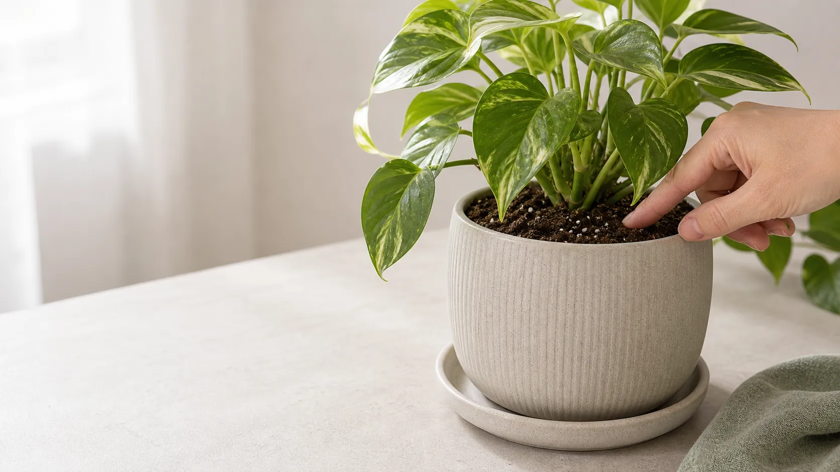 Illustration for the The Hidden Dangers of Self-Watering Pots: How to Use Reservoir Planters Safely Indoors care guide
