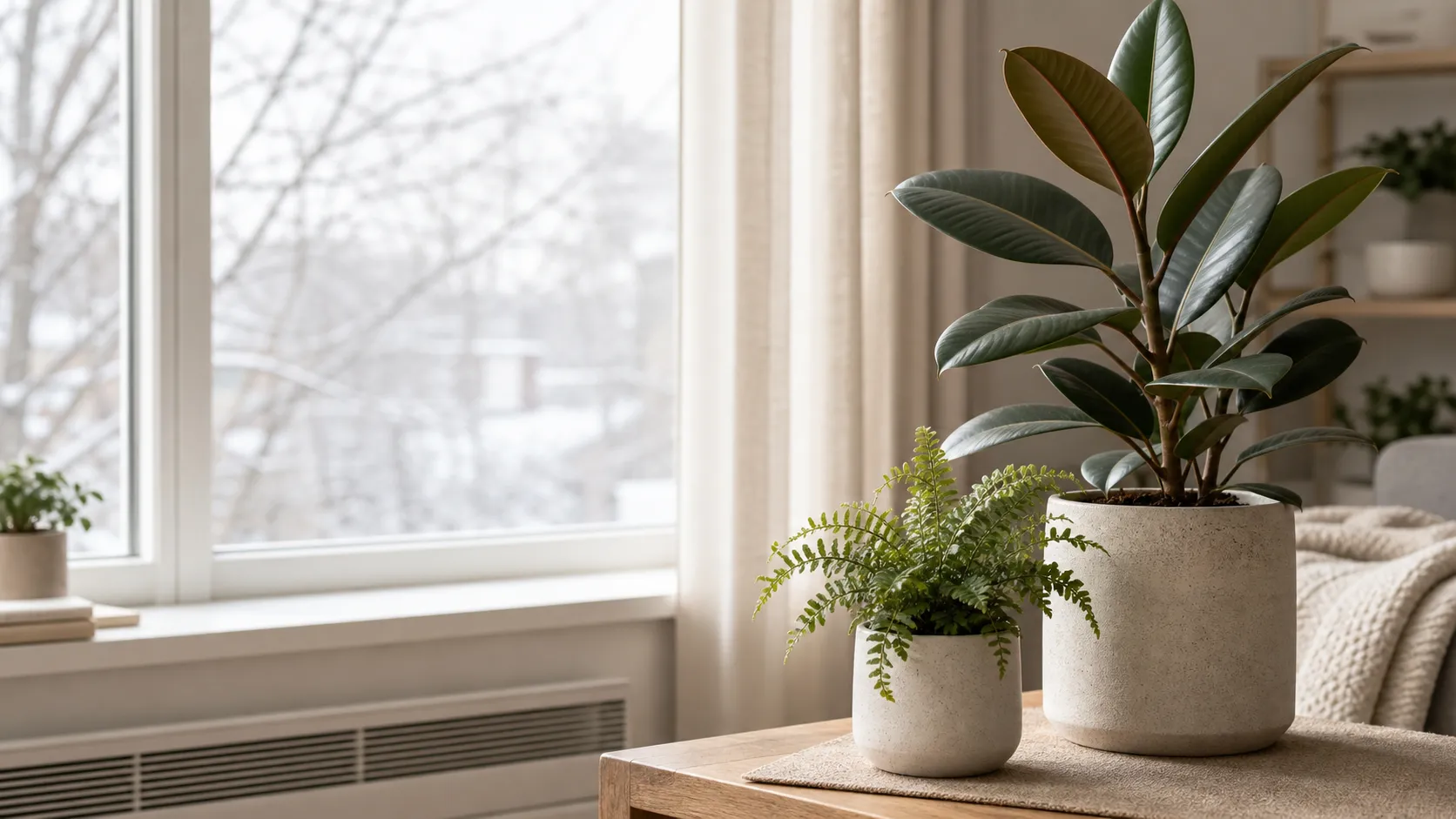 Illustration for the Seasonal Transitions: Gradually Adjusting Indoor Plant Care care guide
