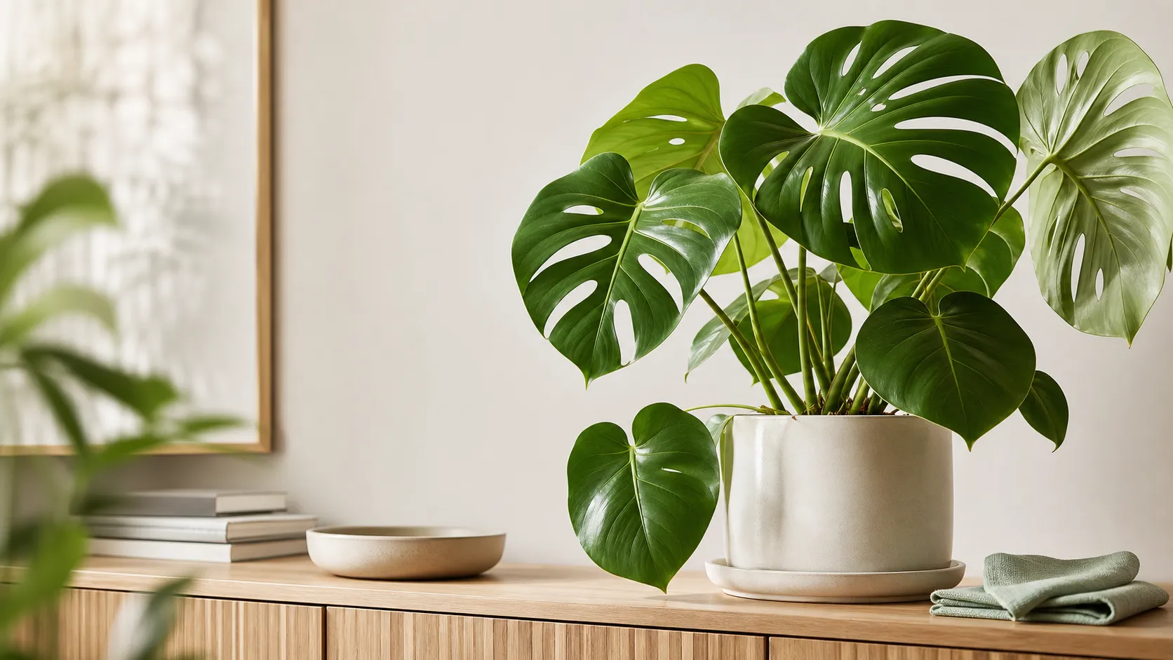 Illustration for the Monstera Health Checks: Pests, Disease, and Pet Safety care guide