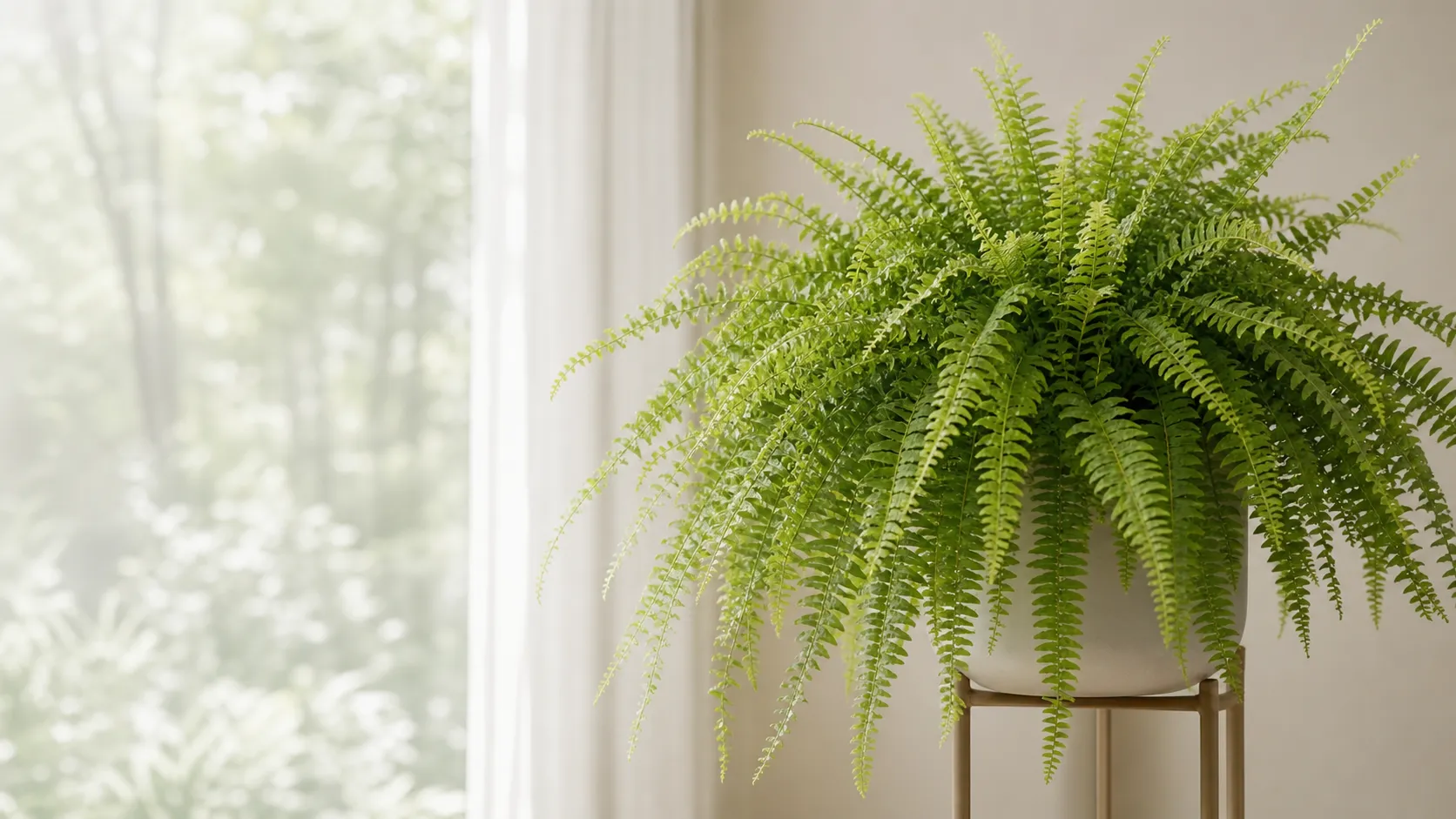 Illustration for the Boston Fern: Getting Started and the First Month care guide