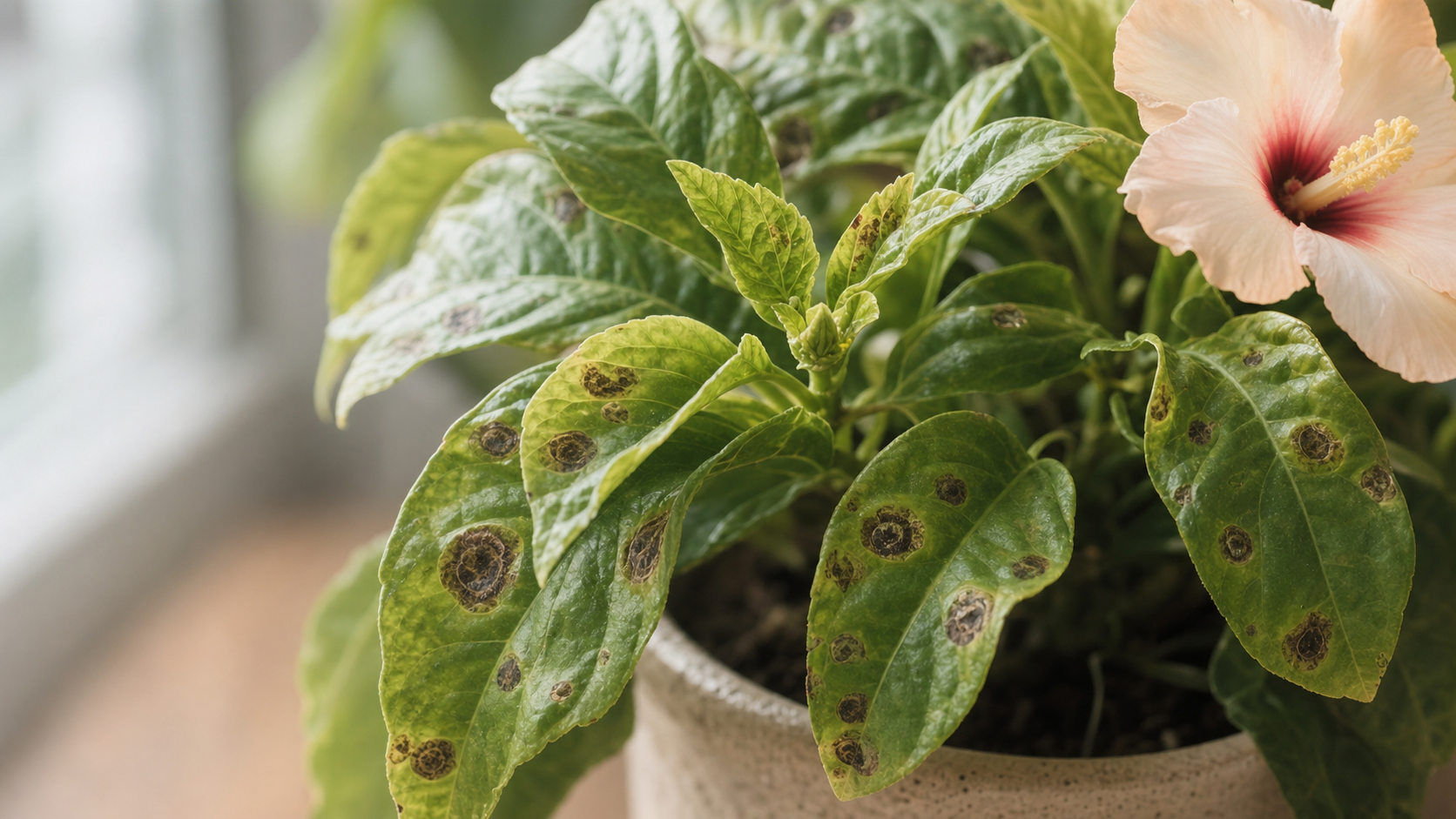 Thrips-transmitted tospovirus disease symptoms and identification signs